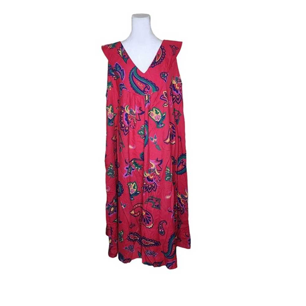 Vintage 80s Yakko Sleeveless Maxi Dress Summer Wo… - image 1
