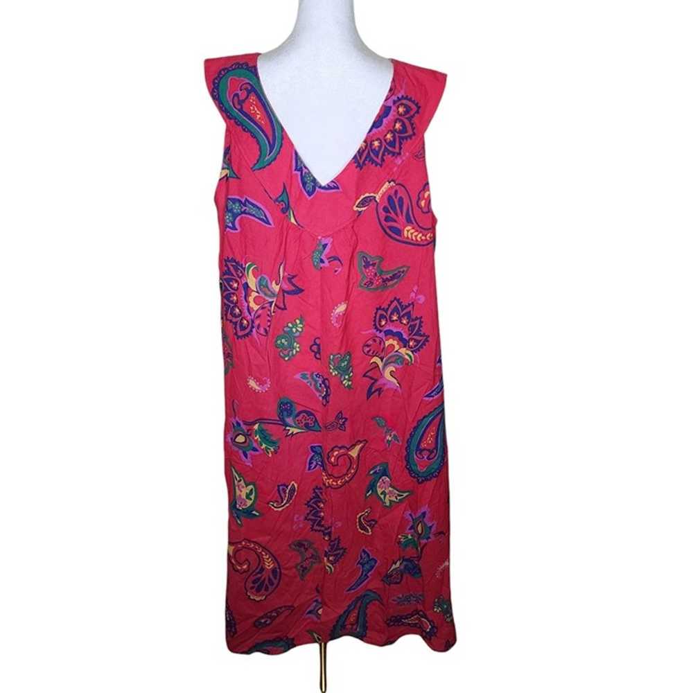 Vintage 80s Yakko Sleeveless Maxi Dress Summer Wo… - image 4