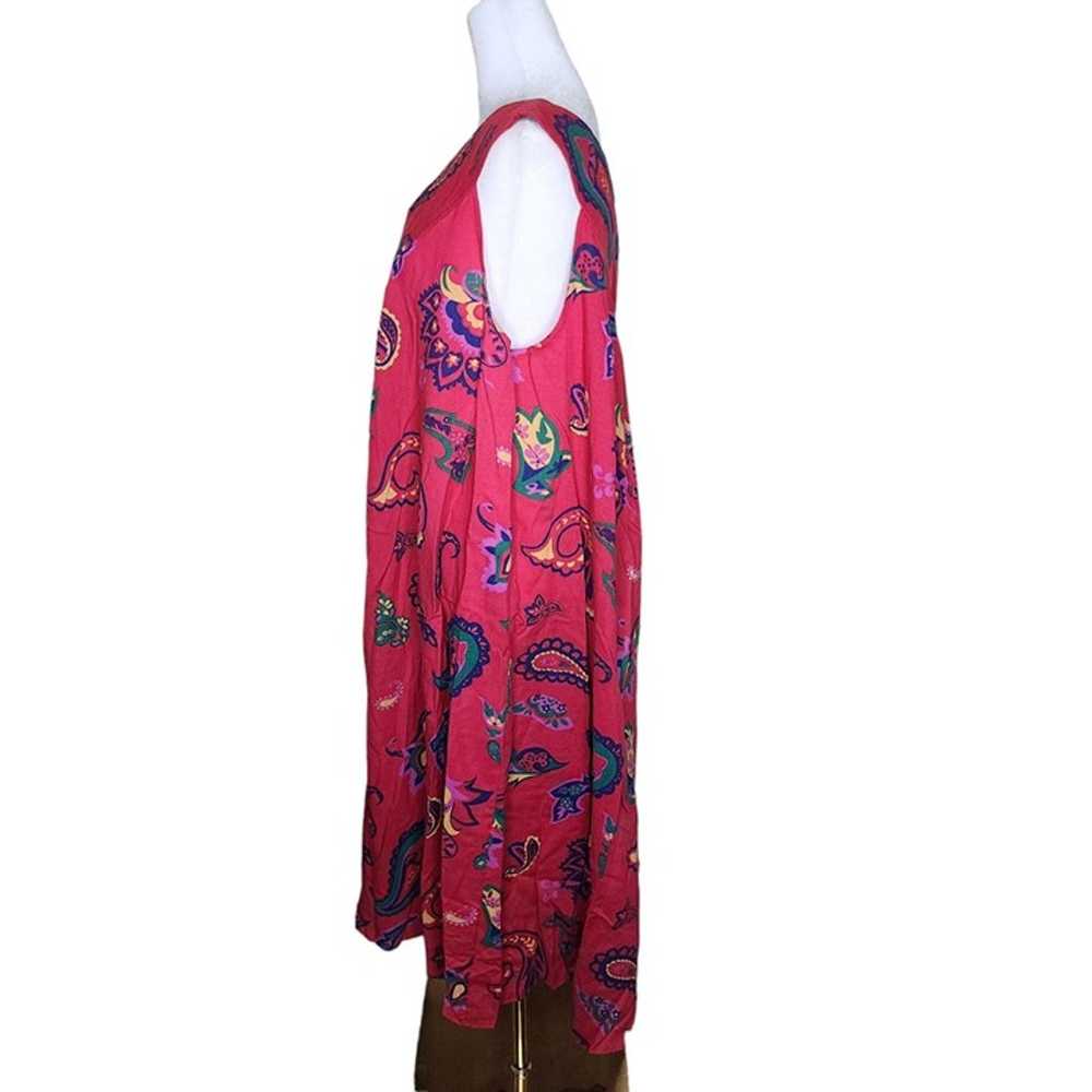 Vintage 80s Yakko Sleeveless Maxi Dress Summer Wo… - image 5