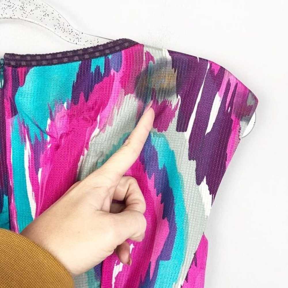 Nanette Lepore Colorful Silk Dress Size - image 11
