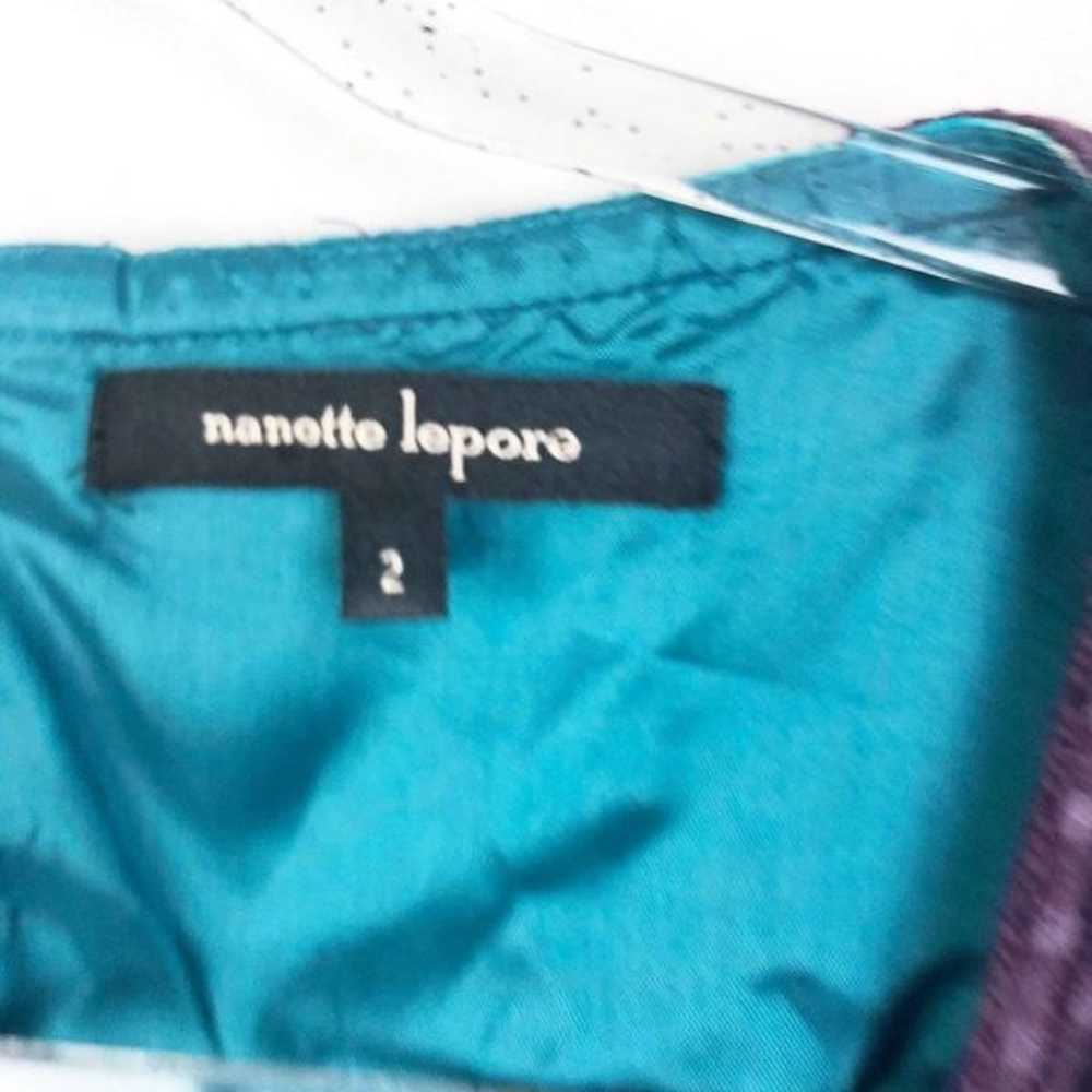 Nanette Lepore Colorful Silk Dress Size - image 8