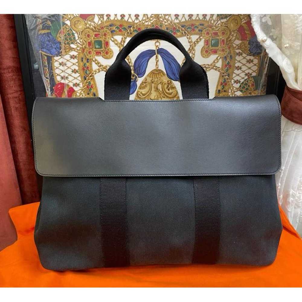 Hermès Valparaiso cloth handbag - image 4