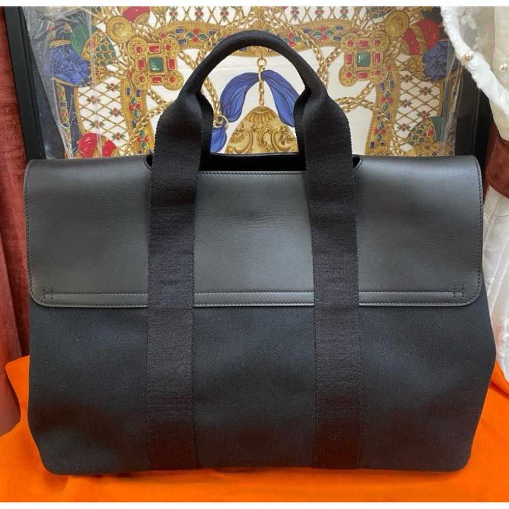 Hermès Valparaiso cloth handbag - image 5