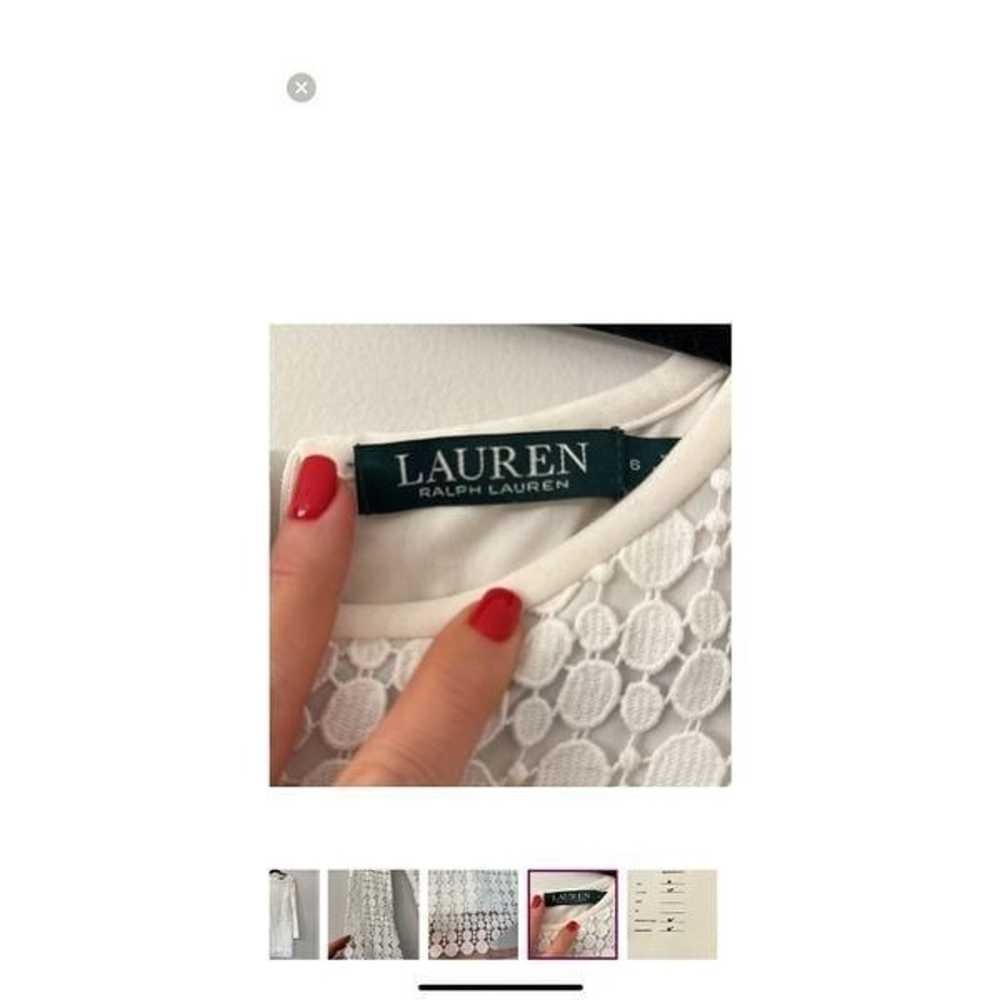 Lauren Ralph Lauren Women’s Size 6 Geometric Lace… - image 7