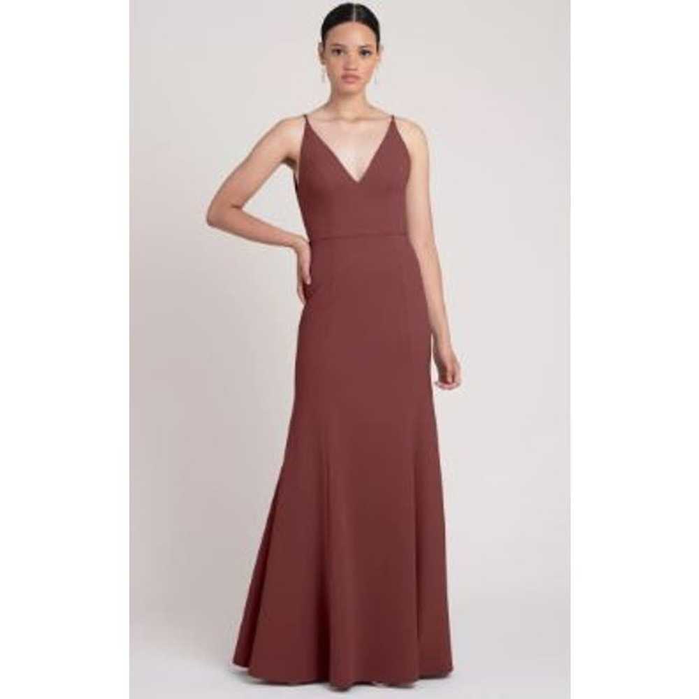 Jenny Yoo Bridesmaid Dress Taryn in Cinnamon Rose - image 2
