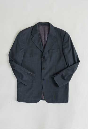 Vintage Gianfranco Ferre Button Up Blue Blazer Men - image 1