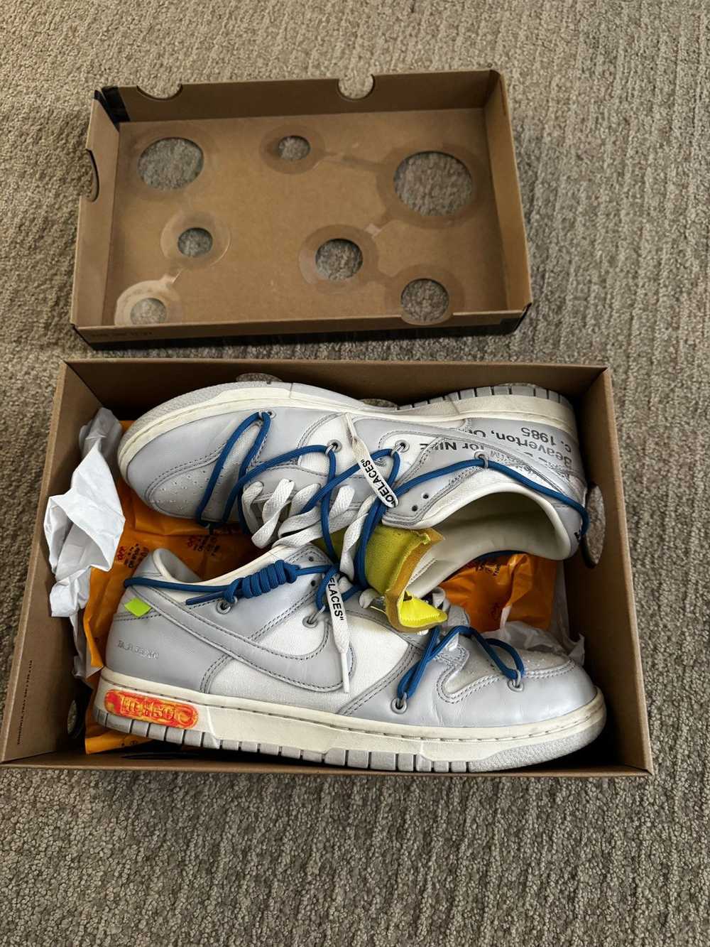 Nike × Off-White Nike Dunk Low Off-White Lot 10 - image 9