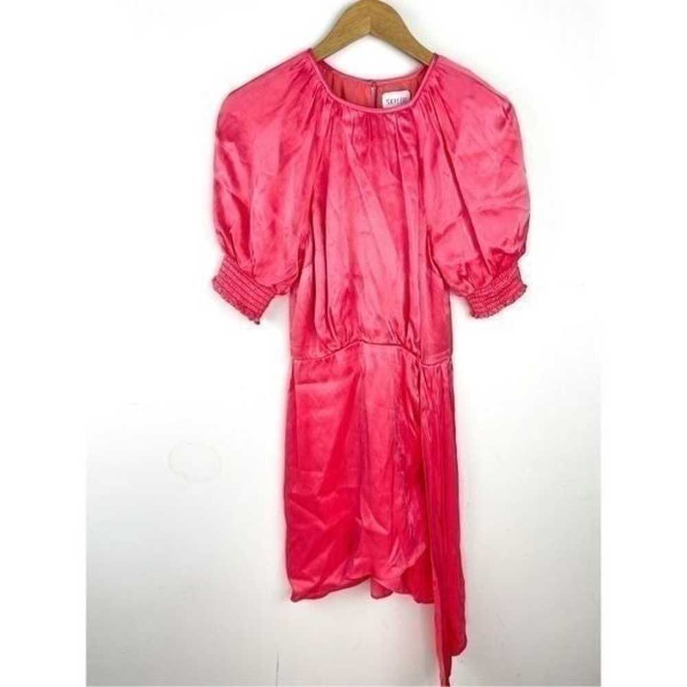 Saylor Zulu Pink Gathered Dress - image 2
