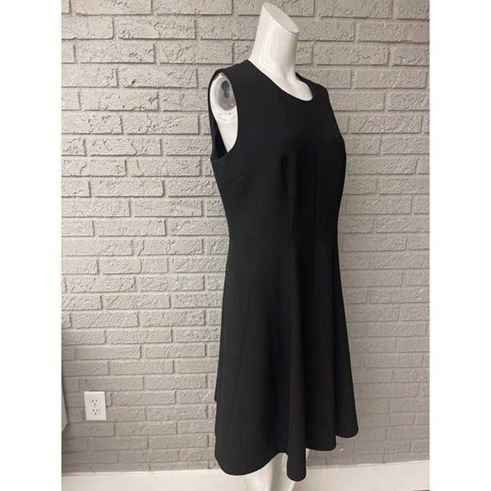 Boss Hugo Dariona Black Sleeveless Dress Size 10 - image 3