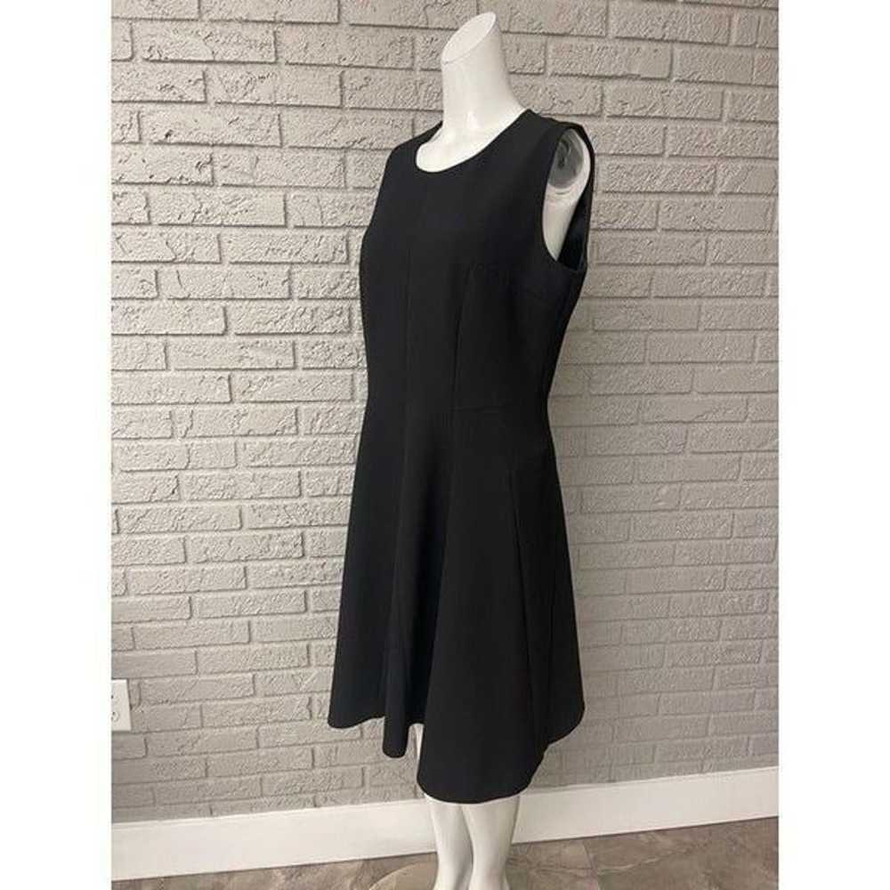 Boss Hugo Dariona Black Sleeveless Dress Size 10 - image 4