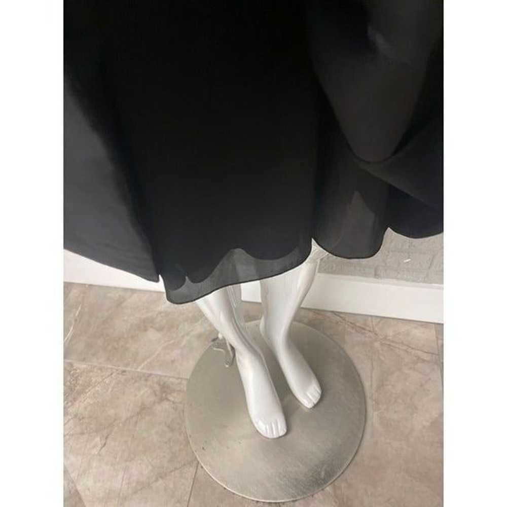 Boss Hugo Dariona Black Sleeveless Dress Size 10 - image 6