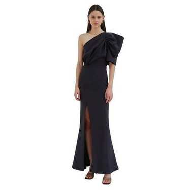 C/Meo Collective On The Level Gown in Black Crepe… - image 1