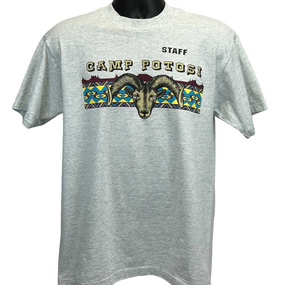 Fruit Of The Loom Camp Potosi Vintage 90s T Shirt… - image 2