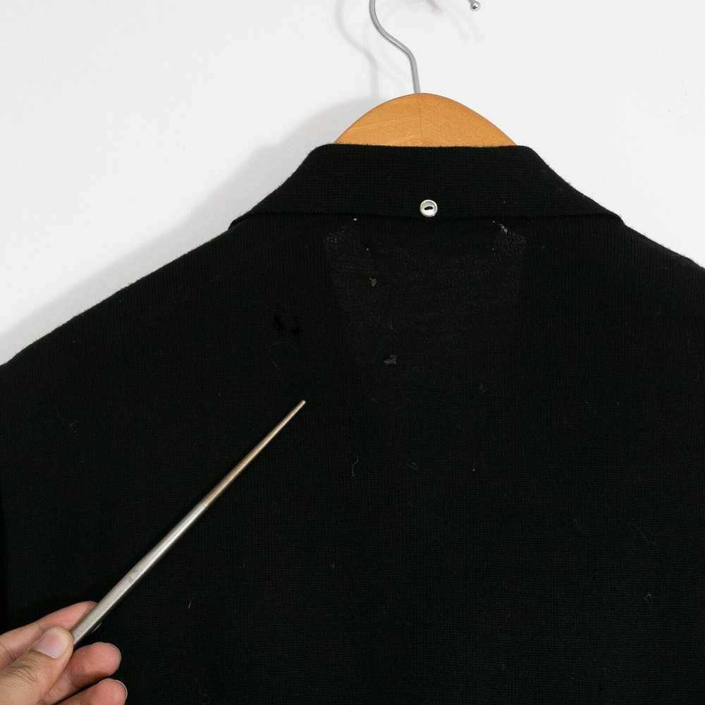 Vintage Vintage 50s Italian Knit Wool Button Up S… - image 8