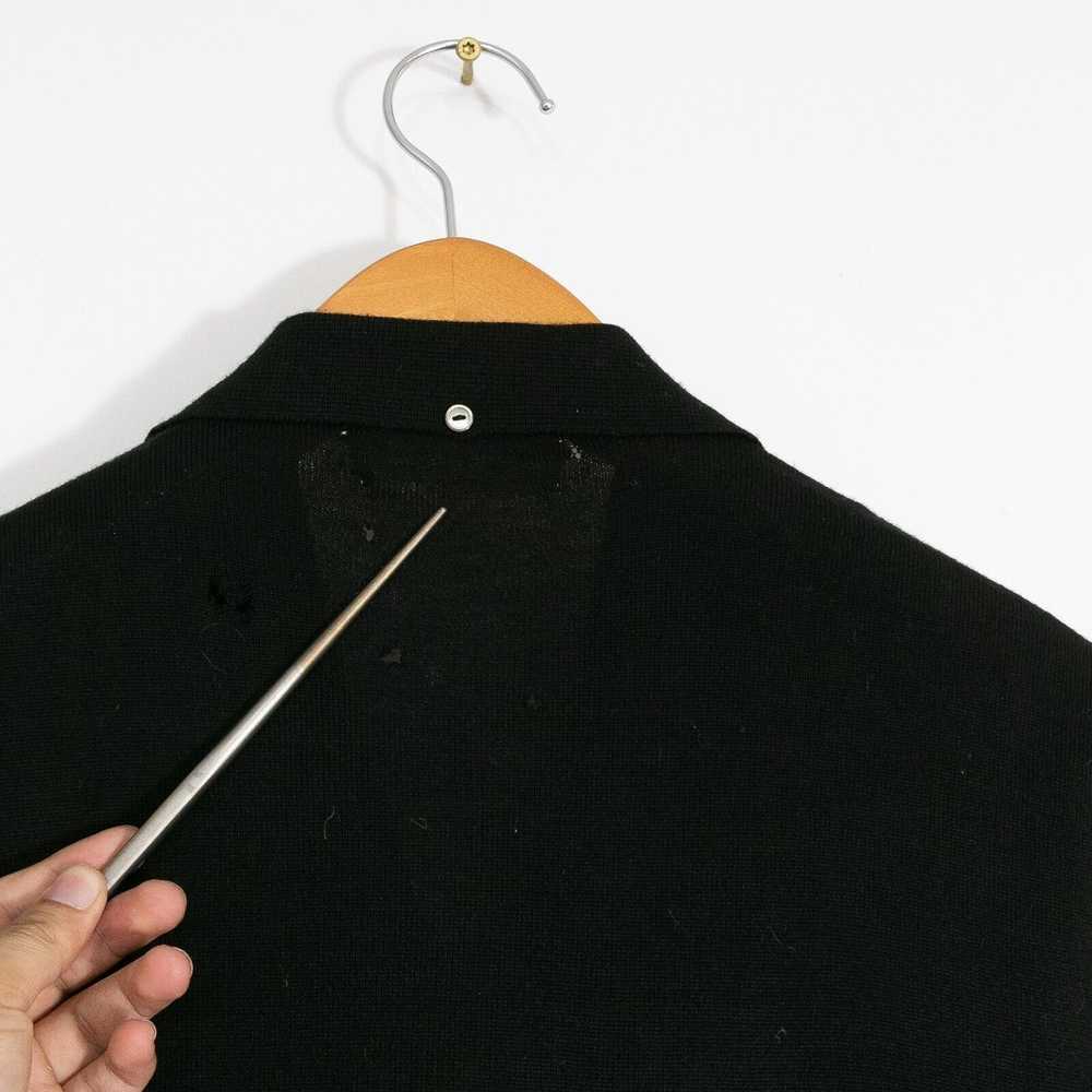 Vintage Vintage 50s Italian Knit Wool Button Up S… - image 9
