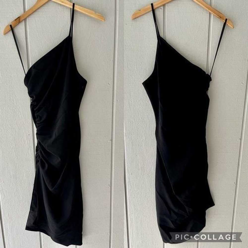 Ronny Kobo $468 Zarma Asymmetrical Ruched Dress O… - image 2
