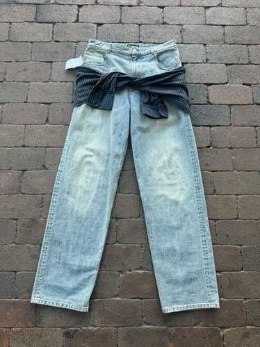 Balenciaga Balenciaga Flannel Denim Jeans