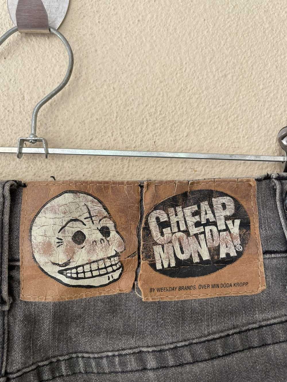 Cheap Monday × Streetwear DISSTRESSED CHEAP MONDA… - image 6