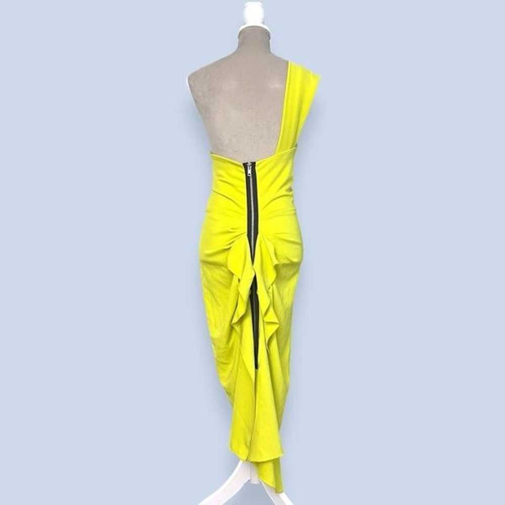 ISSUE NY 11512 dress in Chartreuse Size L - image 4