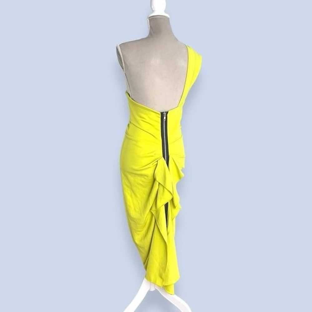 ISSUE NY 11512 dress in Chartreuse Size L - image 5