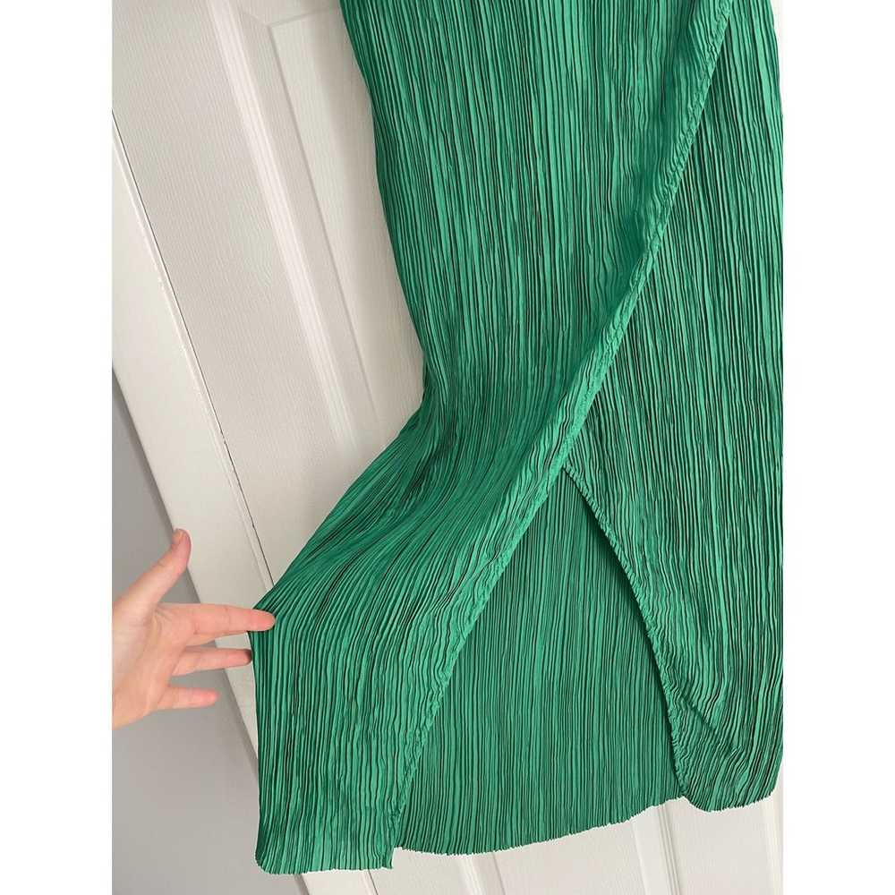 By Anthropologie V-Neck Pleated Slim Midi Dress, … - image 6