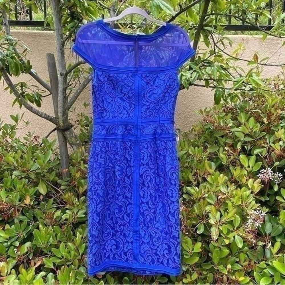 Tadashi Shoji - Royal Blue Lace Dress. Size 6. Ex… - image 5