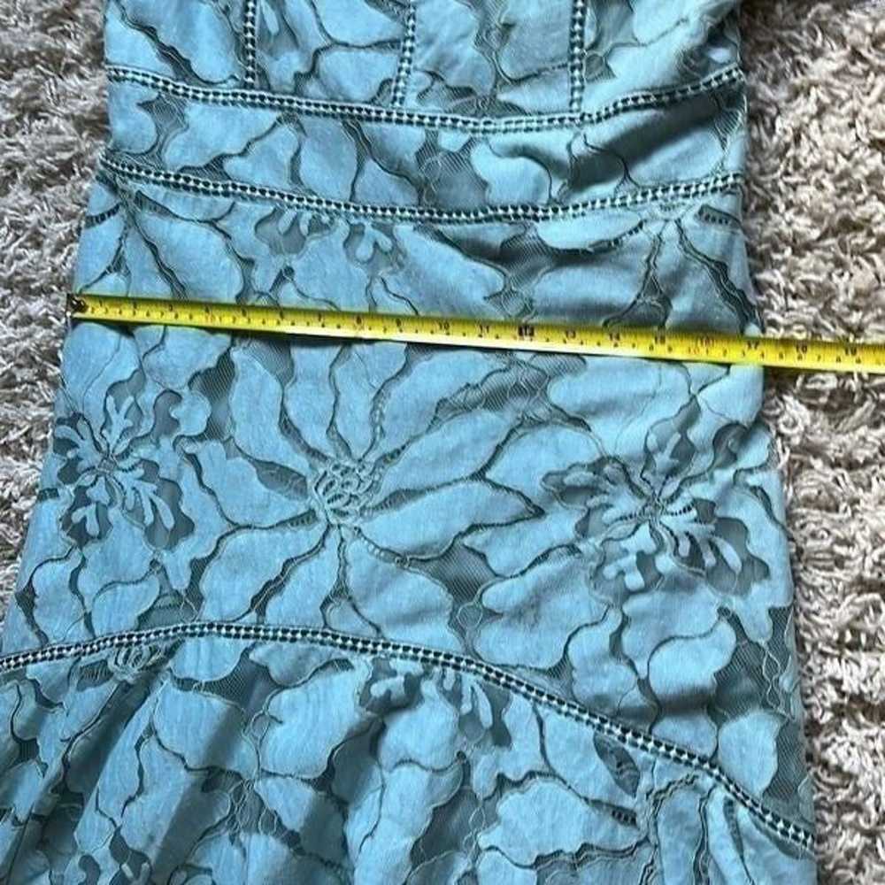 By Anthropologie Slim Lace Maxi Dress Size 14 - image 12