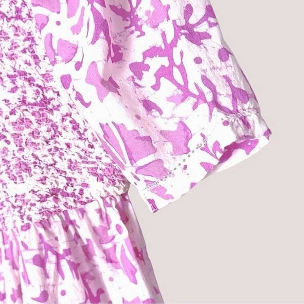 SAYLOR NWOT Floral Cotton Maxi in Lilac Size S - image 7