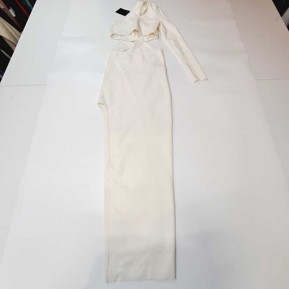 NBD Audrina Cut Out Maxi Dress in Ivory XS - image 11