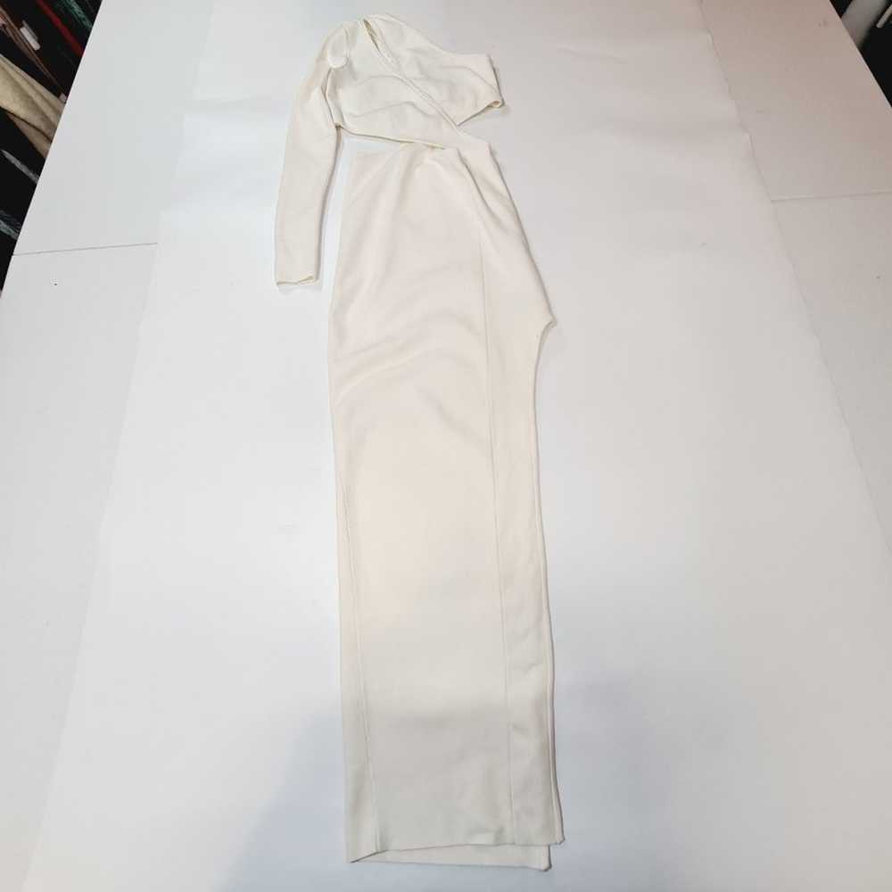 NBD Audrina Cut Out Maxi Dress in Ivory XS - image 2
