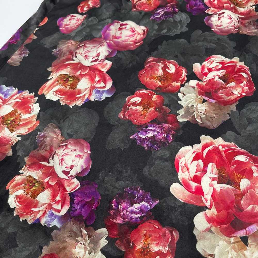 LPA x Revolve | Dark Floral Romantic Silk Cutout … - image 8