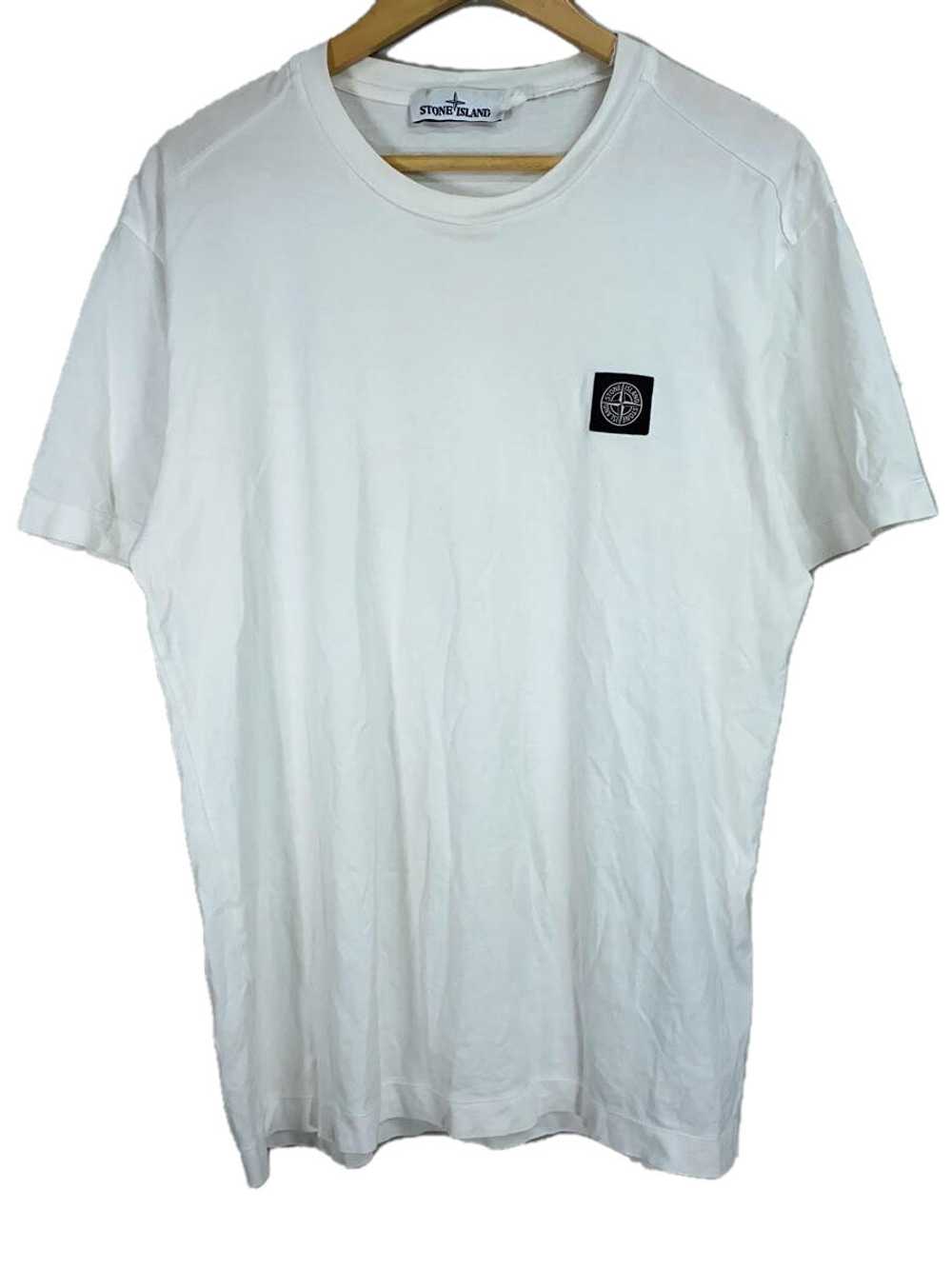 Men's Stone Island T-Shirt/L/Cotton/White/7415241… - image 1