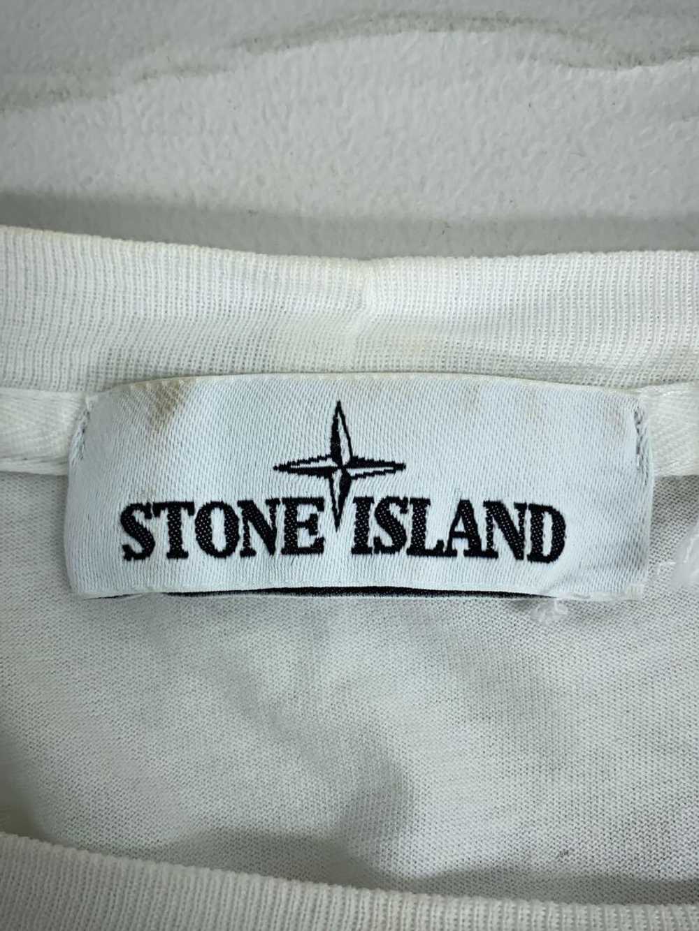 Men's Stone Island T-Shirt/L/Cotton/White/7415241… - image 3