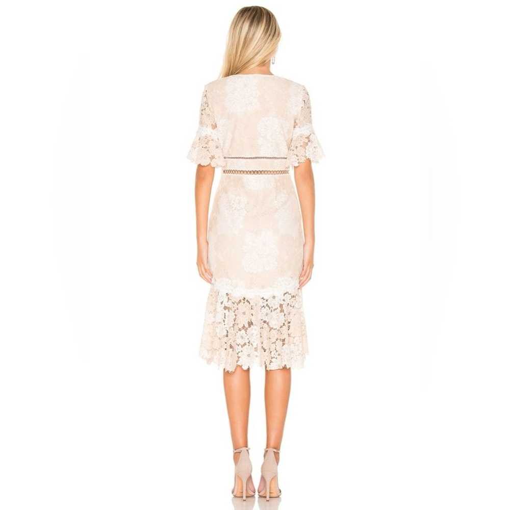 SAYLOR Lace Maggy Dress In Nude - image 2
