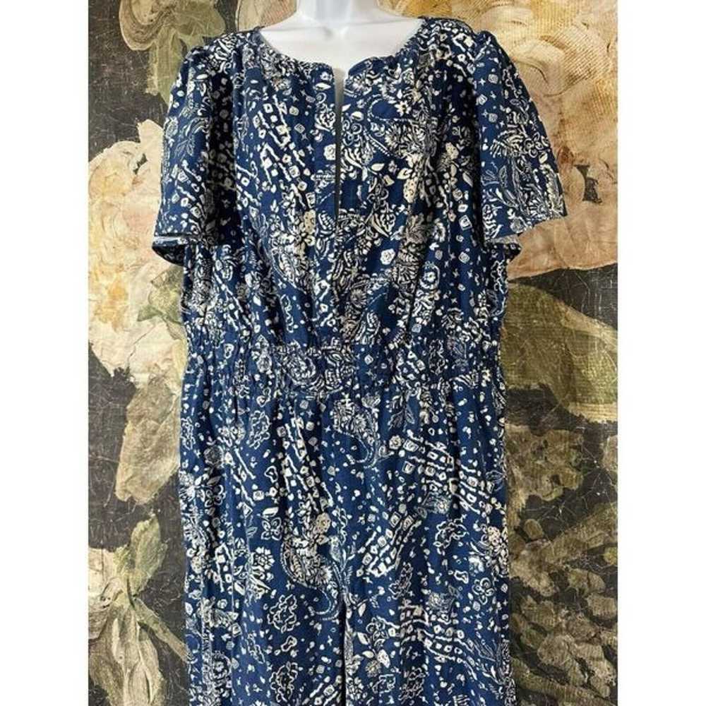 NEW  Anthropologie The Somerset Jumpsuit Sz 2X - image 6