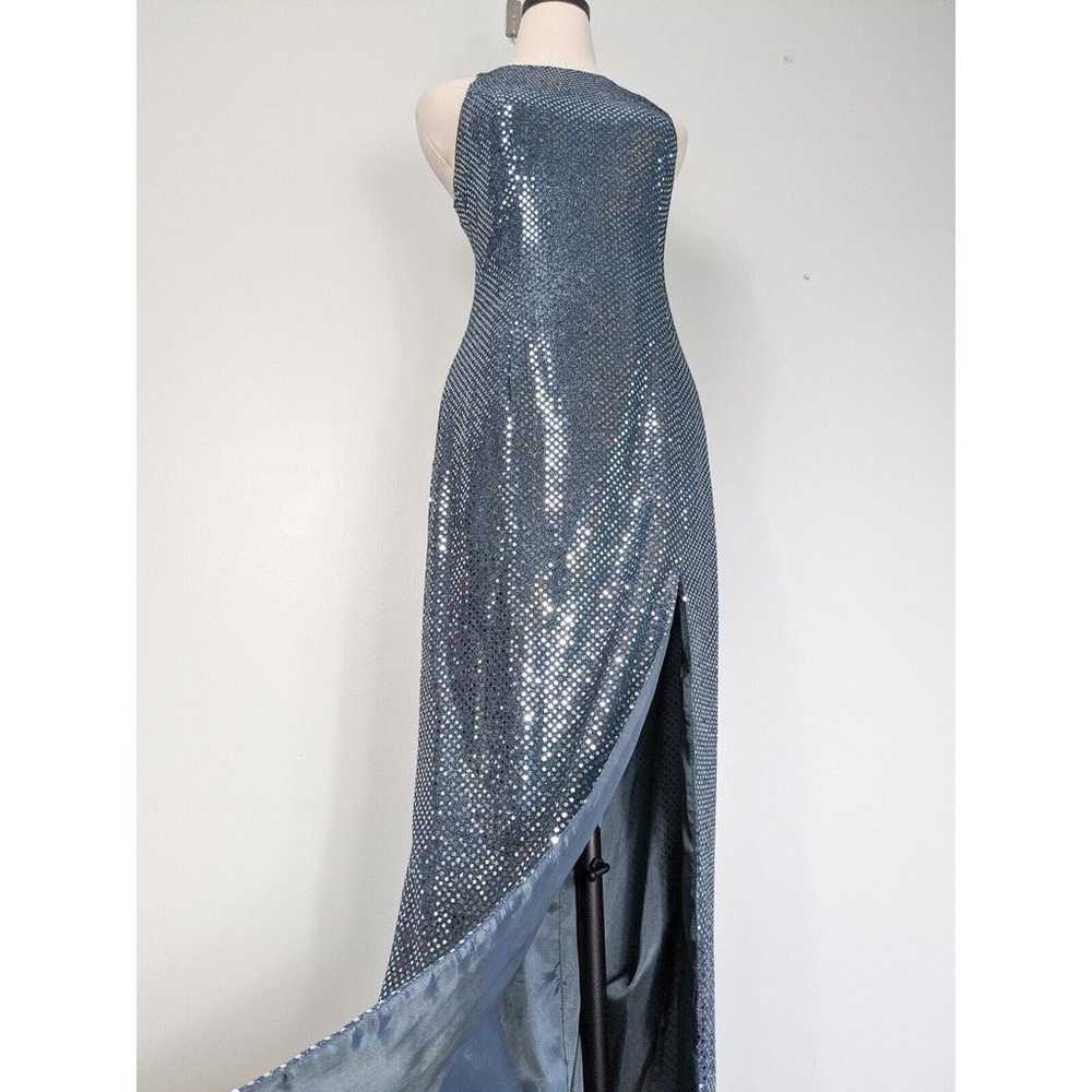 Vintage Prom Dress Maxi Gown 90S Y2K Sequin Rober… - image 3