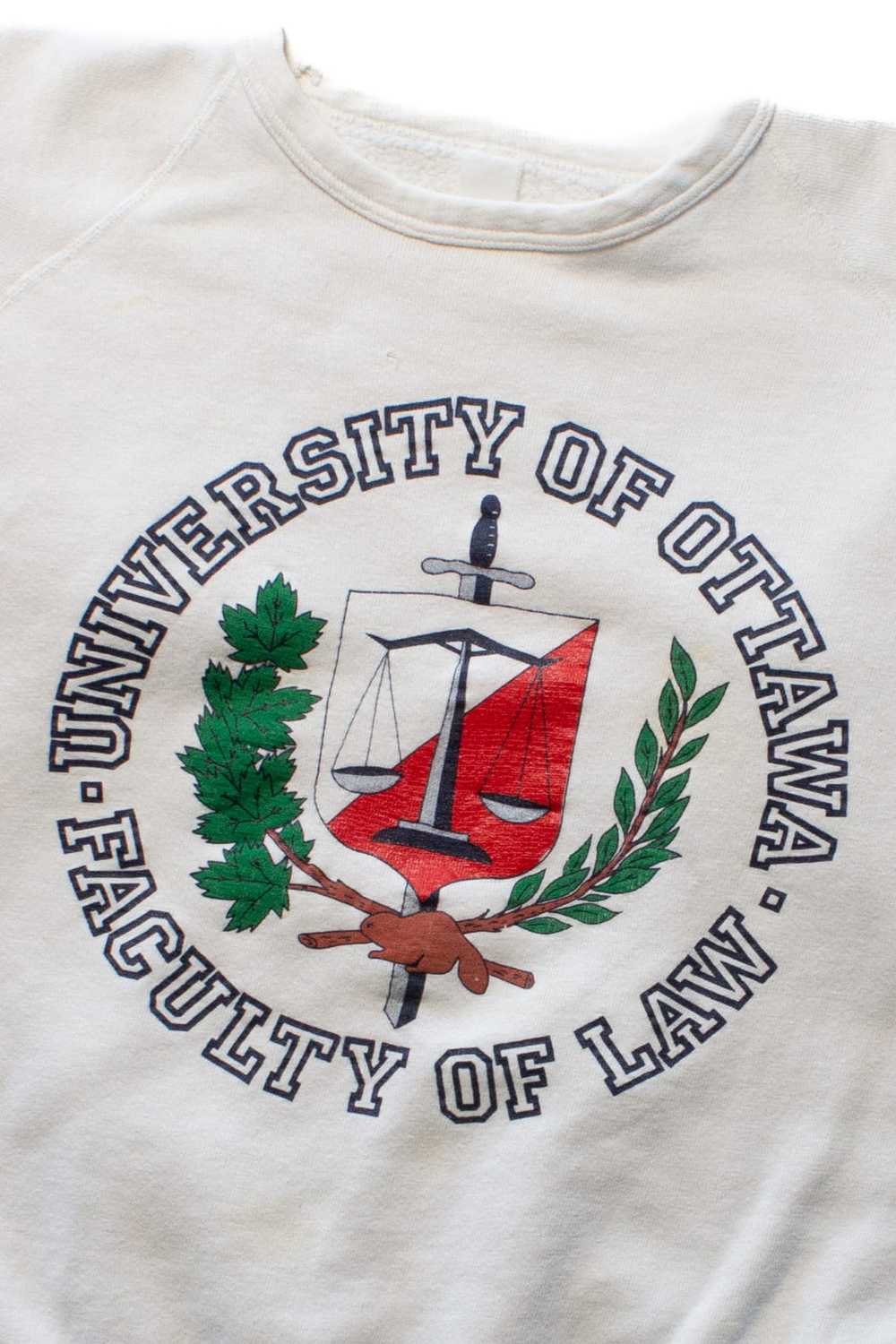 Vintage Ottawa Faculty of Law Sweatshirt (1990s) - image 2