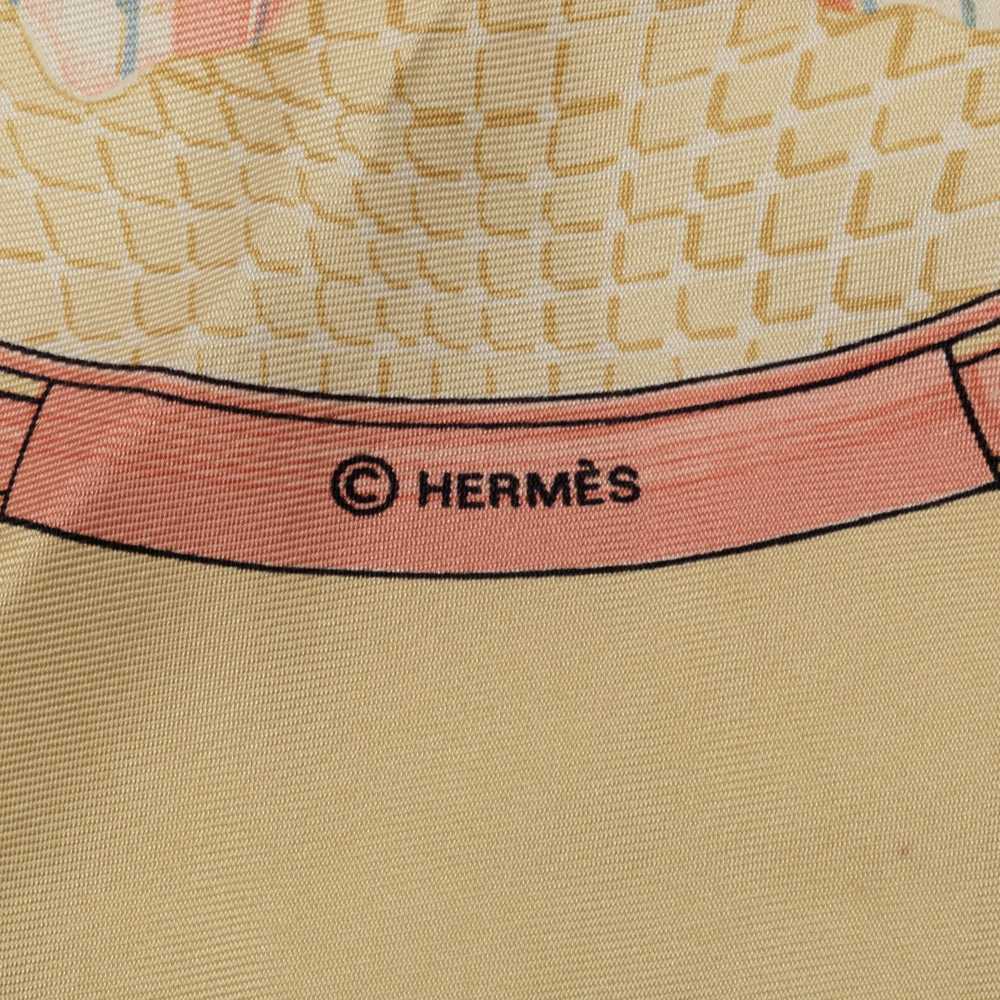 Product Details Hermes 'Farandole' Silk Scarf 90x… - image 4