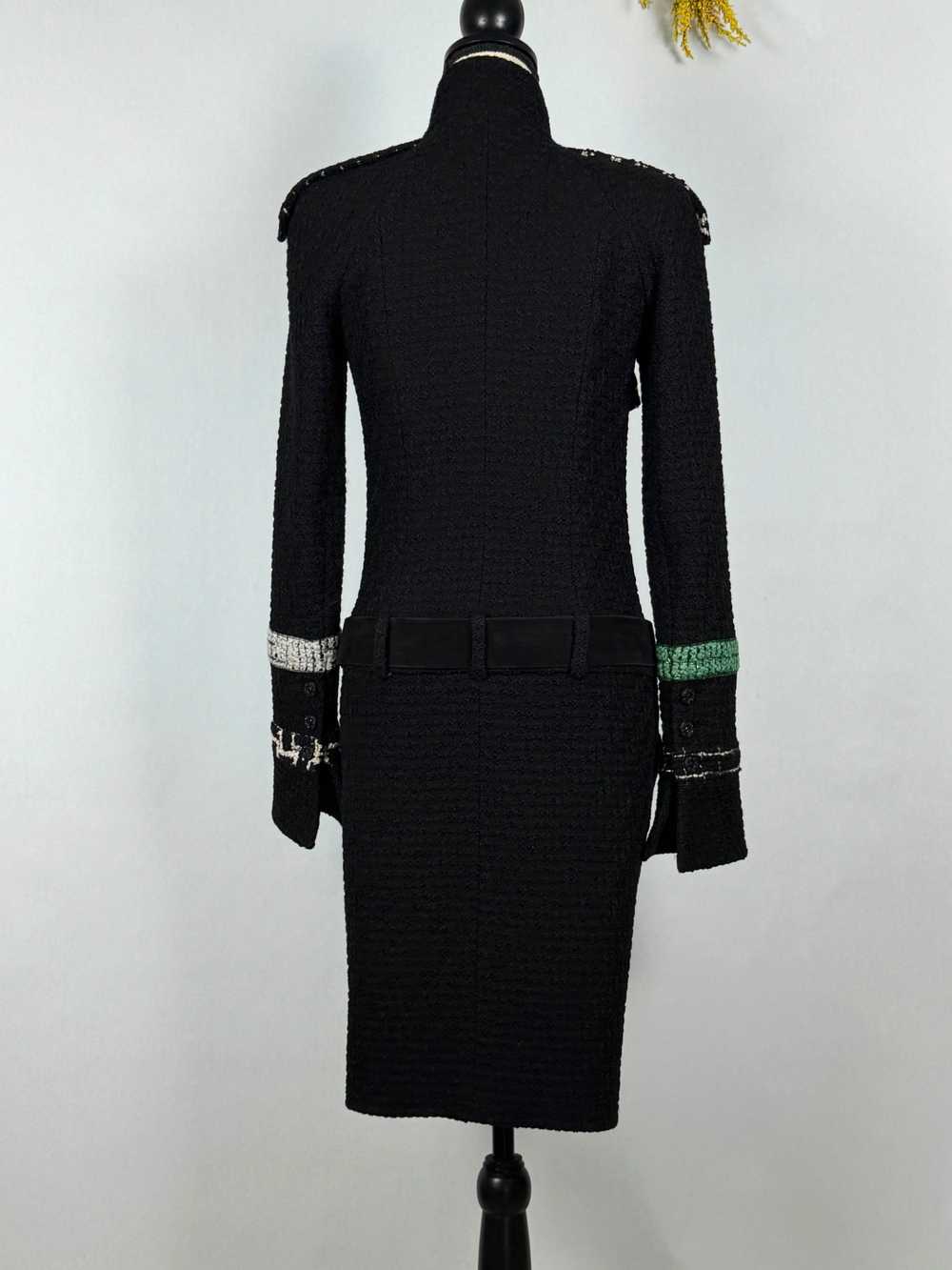 Product Details Chanel Black Lesage Tweed Belted … - image 11