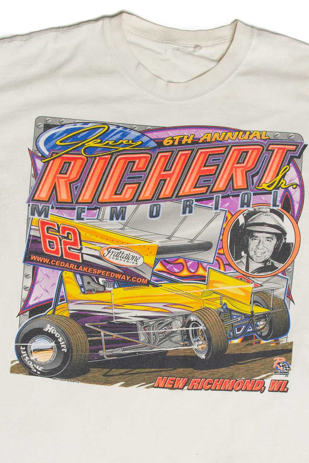 Cedar Lake Speedway Jerry Richert Memorial T-Shir… - image 2