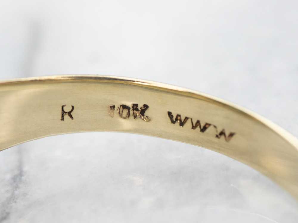 Men's Retro Tourmaline Ring - image 2