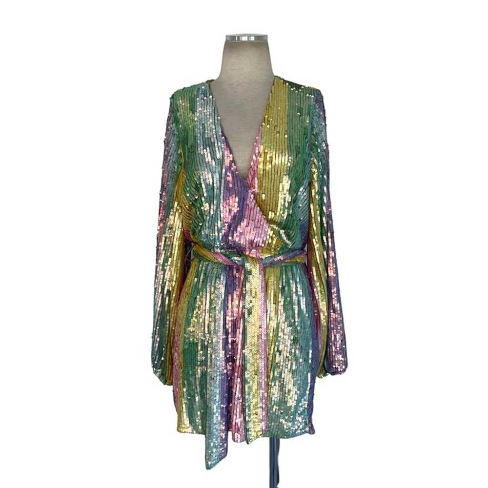 Show Me Your Mumu Wear Me Out Dress in Rainbow St… - image 4