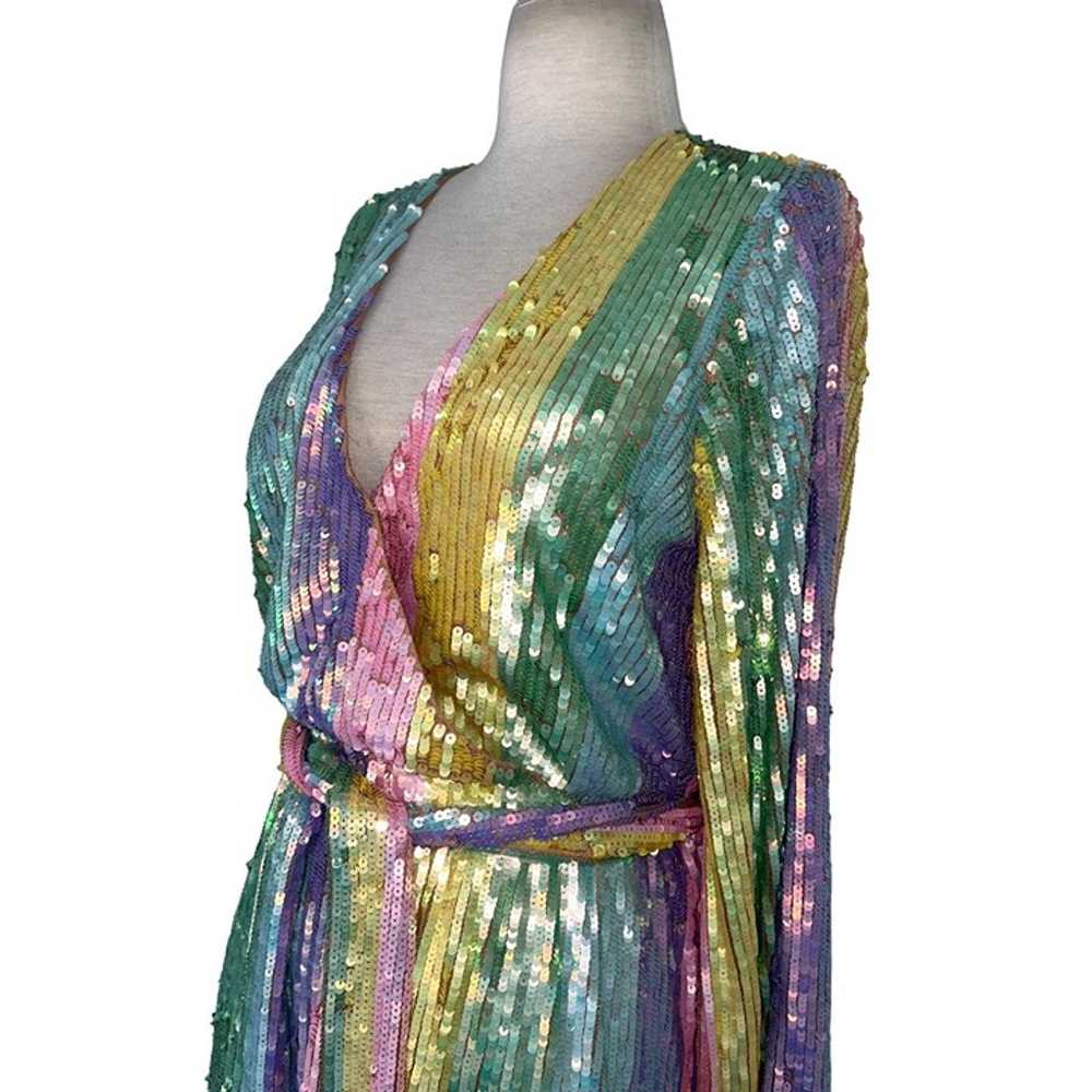Show Me Your Mumu Wear Me Out Dress in Rainbow St… - image 5