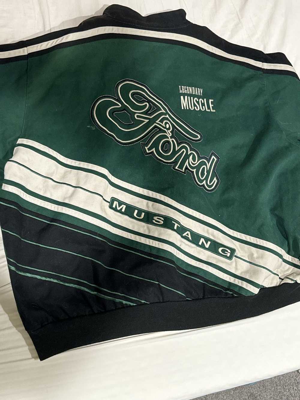 Ford × Vintage Ford Mustang Racing Jacket - Gem