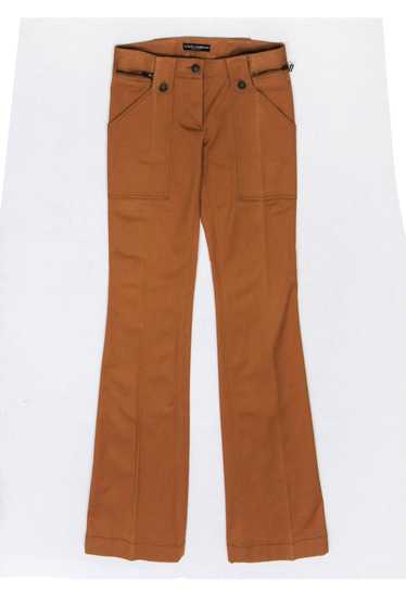 Dolce & Gabbana - Tan Bootcut Casual Pants Sz 2