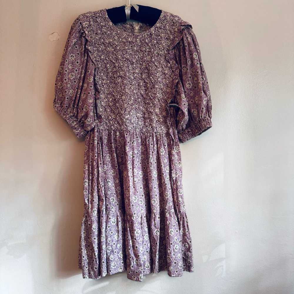 Sea LAVENDER Ida Puff-Sleeve Dress size XL - image 8