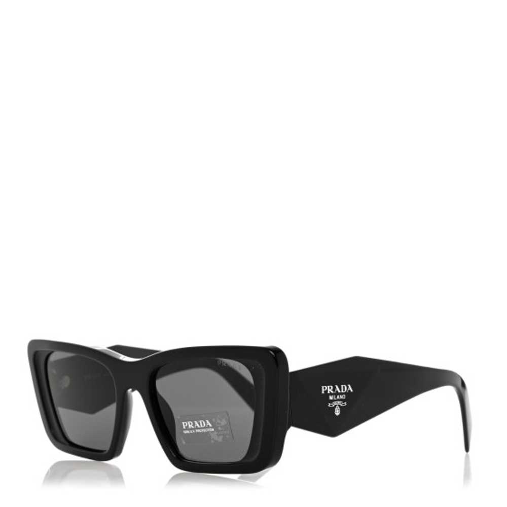 PRADA Acetate Symbole Sunglasses SPR 08Y Black - image 1