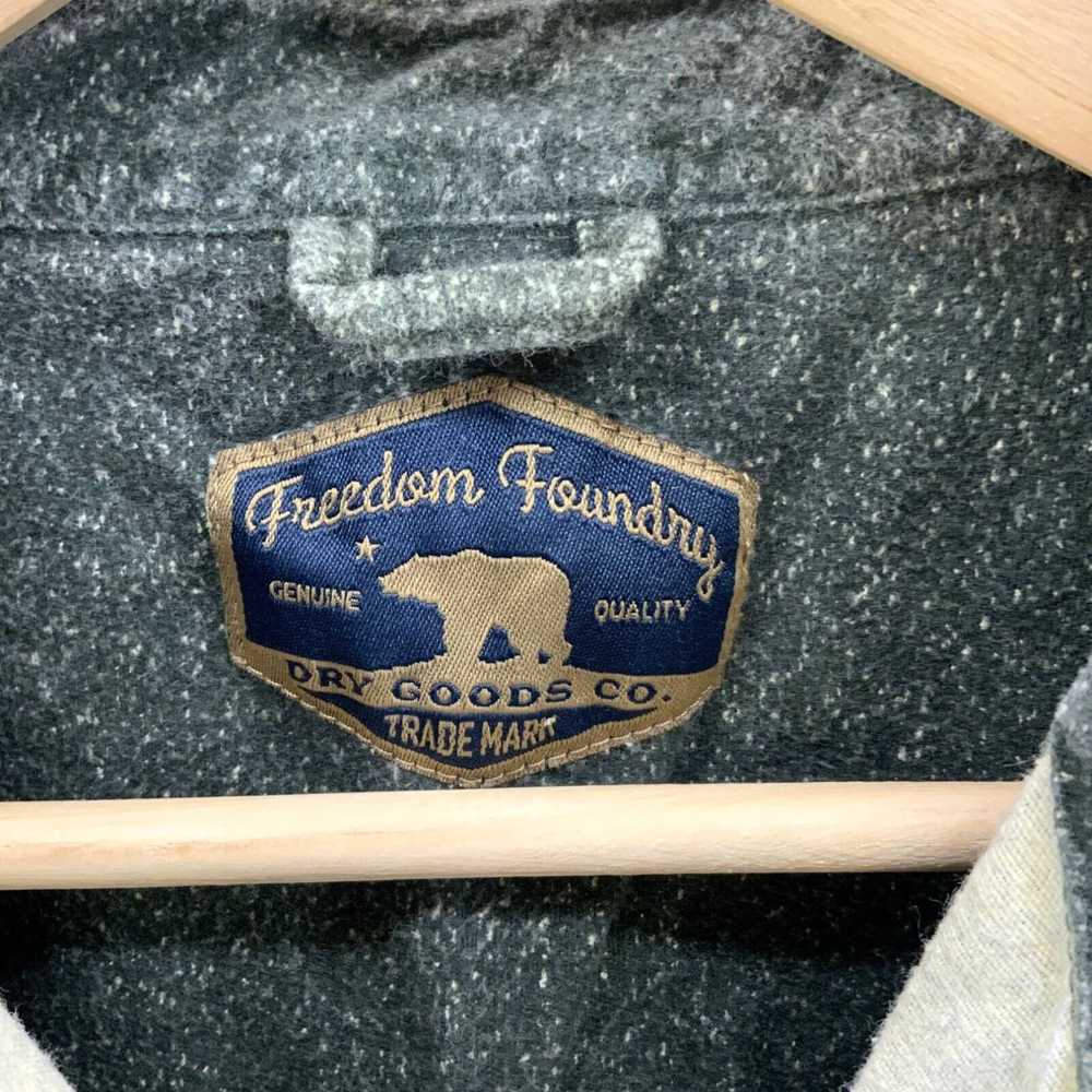 Vintage Freedom Foundry Flannel Shirt Mens Sz XXL… - image 3