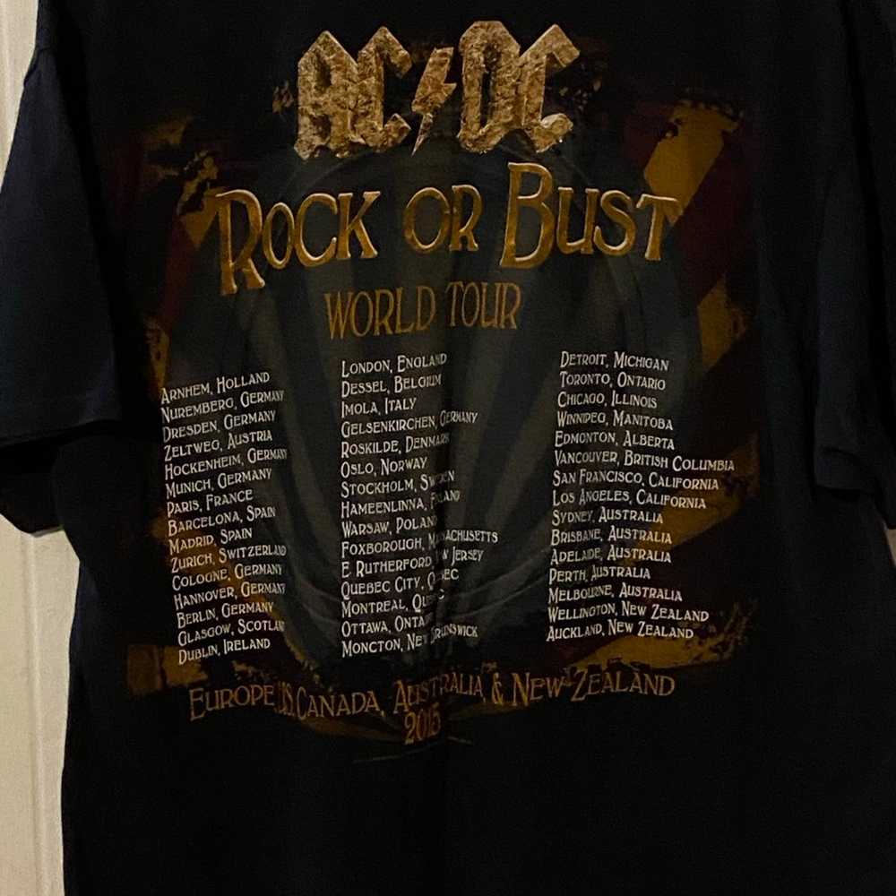 AC/DC ROCK BAND TEE - image 3