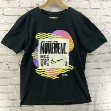 Nike The Nike Tee Sz L Black We Are The Movement … - image 1